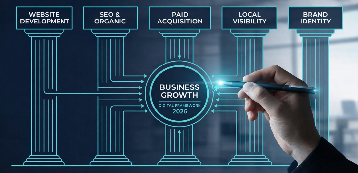 Digital marketing strategy framework